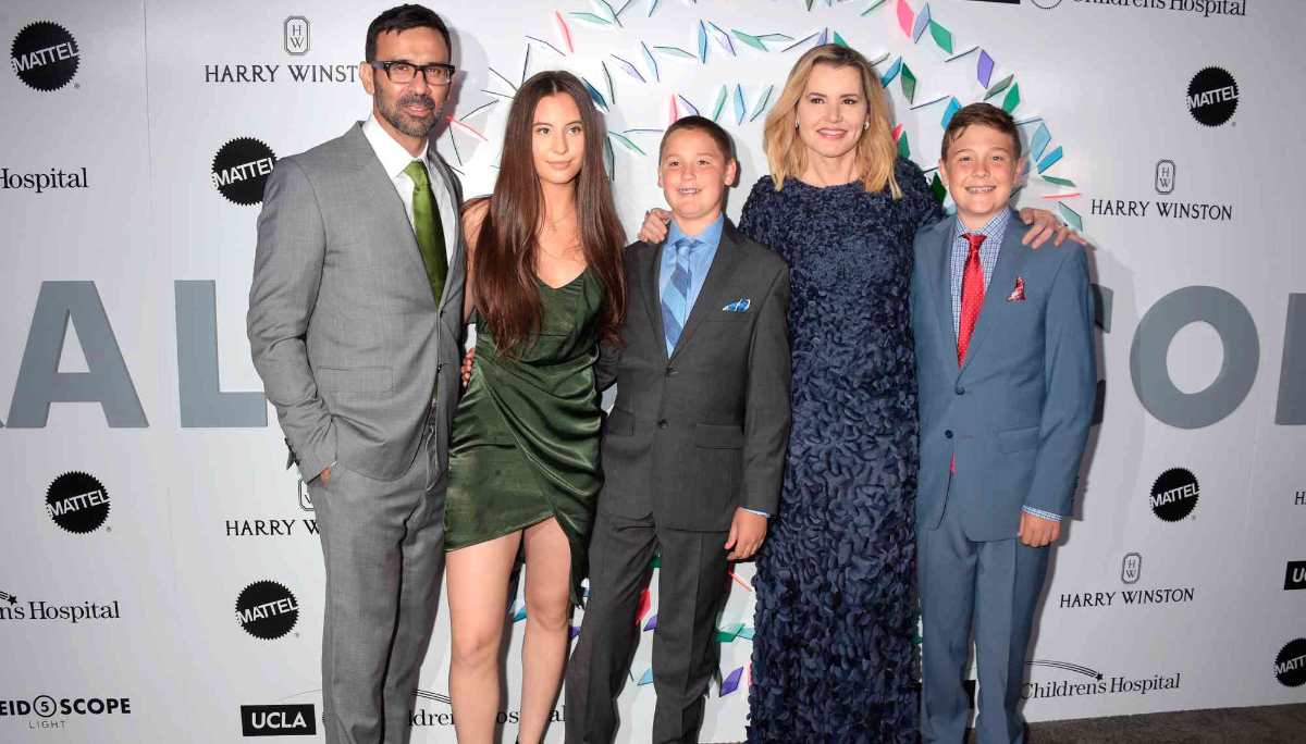 Geena Davis Husband